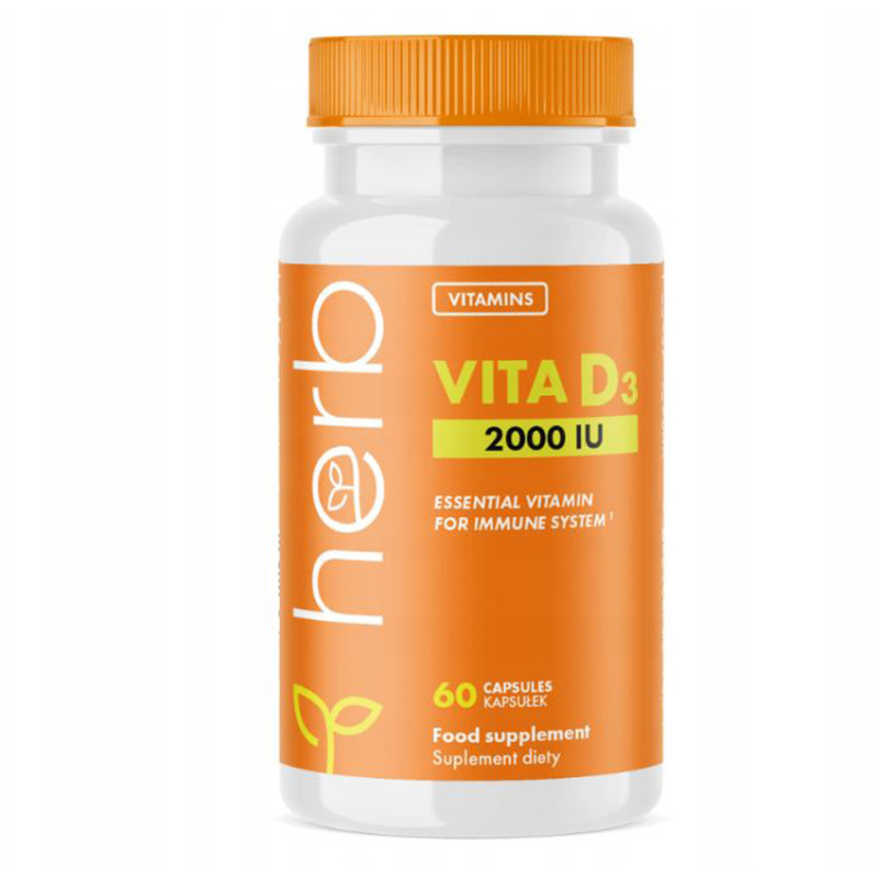 HERB VITA D3 2000 - 60 softgel HERB VITA D3 2000 - 60 softgel
