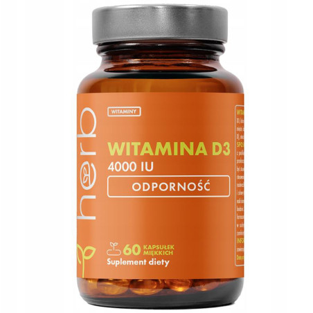 HERB WITAMINA D3 4000 - 60 softgel