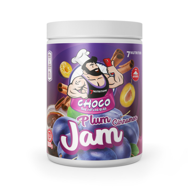 7 NUTRITION JAM 1000g - PLUM CINNAMON
