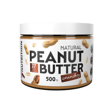 7 NUTRITION PEANUT BUTTER 500 g - CRUNCH