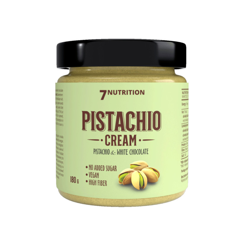 7 NUTRITION PISTACHIO CREAM WHITE CHOCOLATE 180g