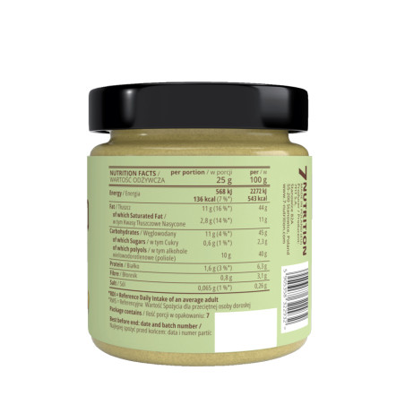 7 NUTRITION PISTACHIO CREAM WHITE CHOCOLATE 180g