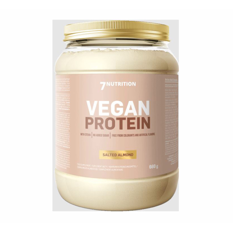 7 NUTRITION VEGAN PROTEIN 660g S.Almond