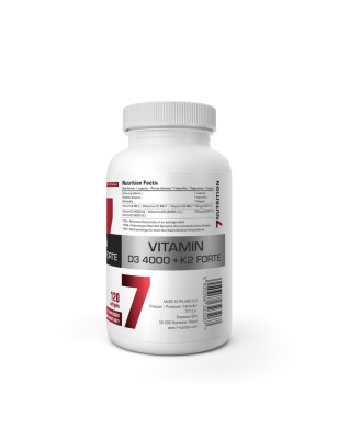 7 NUTRITION VITAMIN D3 4000 K2 FORTE - 120 kaps