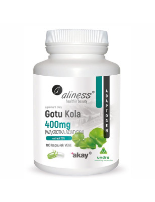 ALINESS GOTU KOLA 400 mg - 100 kaps