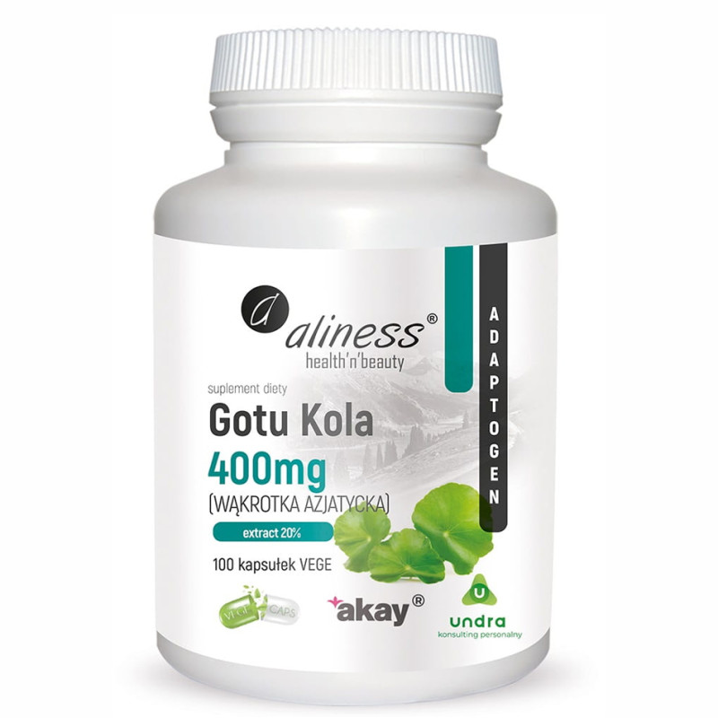 ALINESS GOTU KOLA 400 mg - 100 kaps