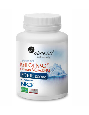 ALINESS KRILL OIL NKO OMEGA 3 FORTE Z ASTAKS-60 ka