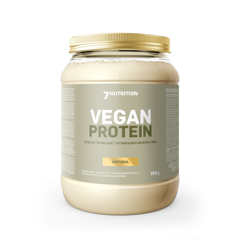 7 NUTRITION VEGAN PROTEIN 660g natural 7 NUTRITION VEGAN PROTEIN 660g natural