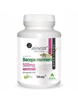 ALINESS BACOPA MONNIERI EXTR.50% 500mg-100k vege