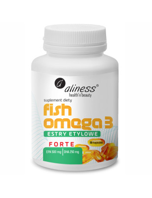 ALINESS FISH OMEGA 3 FORTE Estry 500/250 - 90 kaps