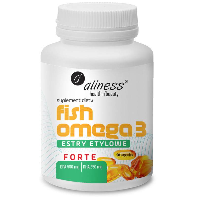 ALINESS FISH OMEGA 3 FORTE Estry 500/250 - 90 kaps