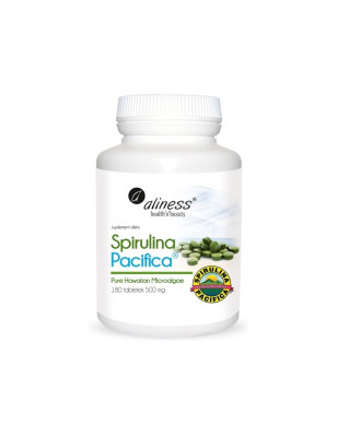 ALINESS SPIRULINA PACYFICA 500mg - 180 tabl vege