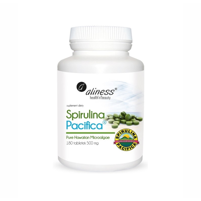 ALINESS SPIRULINA PACYFICA 500mg - 180 tabl vege