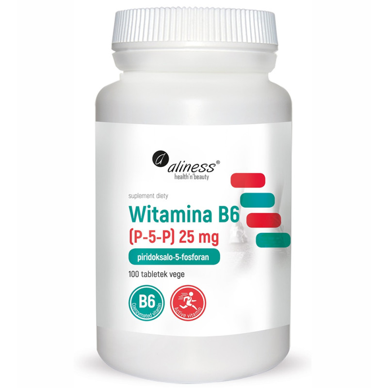 ALINESS WITAMINA B6 25mg - 100 tabl Vege