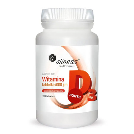 ALINESS WITAMINA D3 FORTE 4000 j.m. - 120 tabl