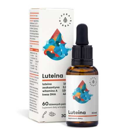AURA LUTEINA+WIT.A+DHA+ZEAKSANTYNA 30ml krople