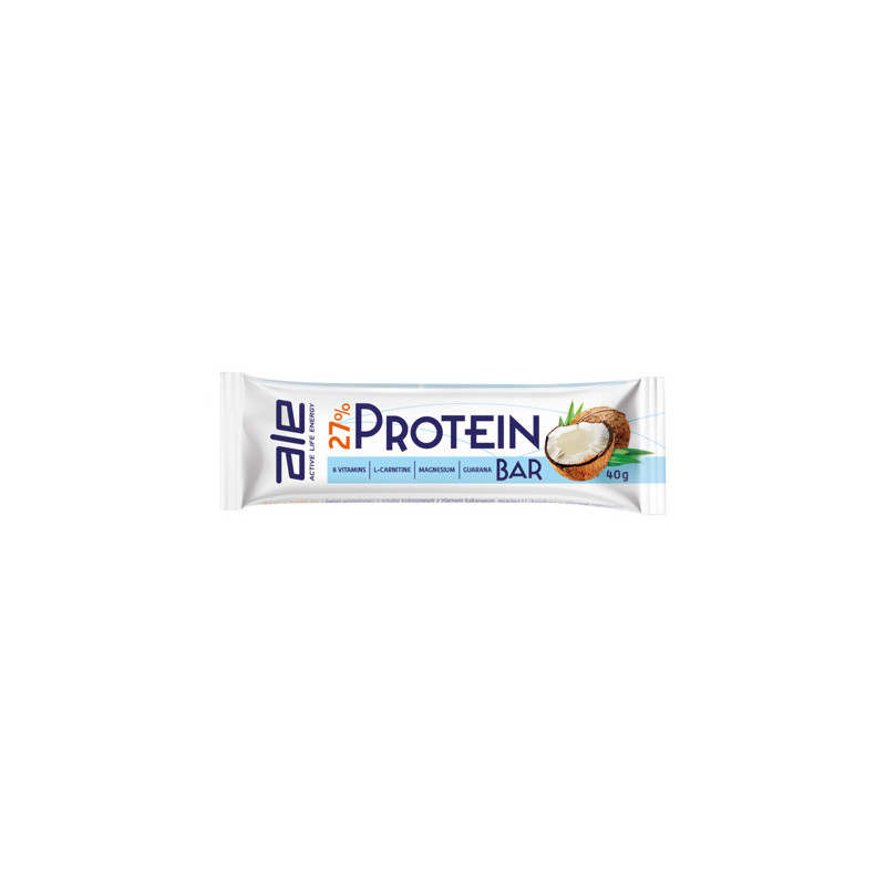 ALE 27% PROTEIN BAR 40g ALE 27% PROTEIN BAR 40g