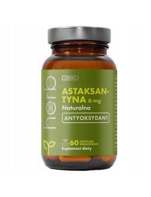 HERB ASTAKSANTYNA 6mg - 60 kaps vege