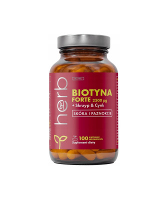 HERB BIOTYNA FORTE+SKRZYP+ CYNK - 100 kaps vege