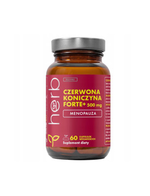 HERB CZERWONA KONICZYNA FORTE+ 500mg- 60 kaps vege