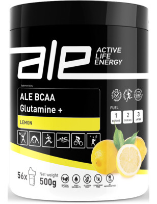 ALE BCAA+GLUTAMINA Lemon 500g