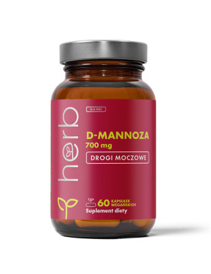 HERB D-MANNOZA 700mg - 60 kaps