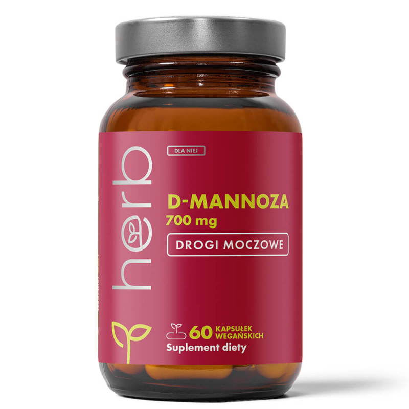 HERB D-MANNOZA 700mg - 60 kaps HERB D-MANNOZA 700mg - 60 kaps
