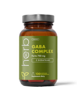 HERB GABA Complex Forte 750mg - 120 kaps