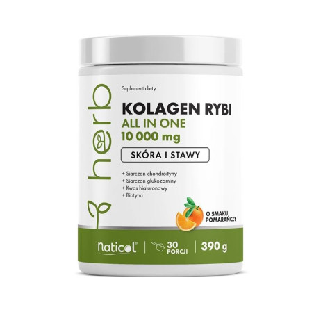 HERB KOLAGEN RYBI 10000 mg - 390g orange