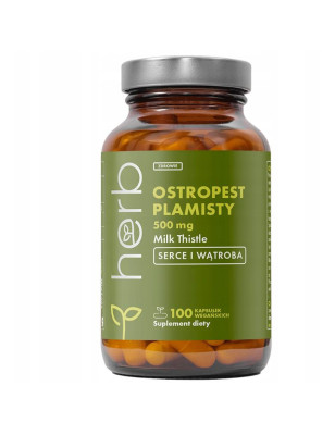 HERB OSTROPEST PLAMISTY 500 mg - 100 kaps vege