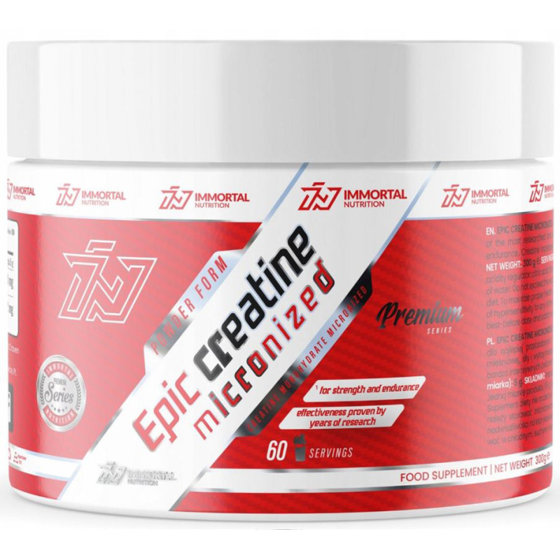 IMMORTAL EPIC CREATINE 300g Green Apple