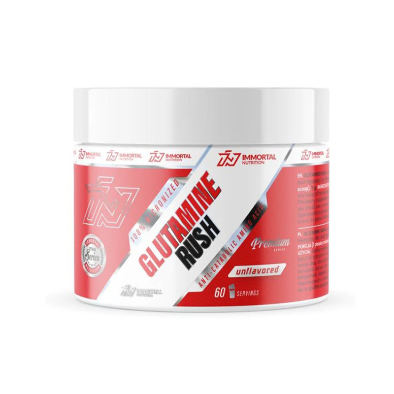 IMMORTAL GLUTAMINE Rush 300g pure IMMORTAL GLUTAMINE Rush 300g pure