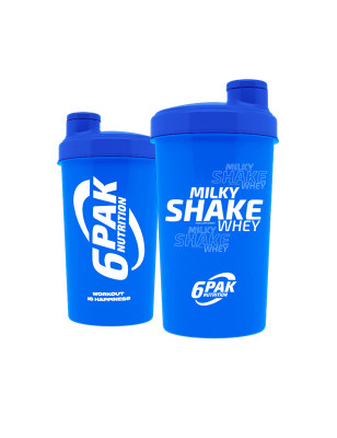 6PAK SHAKER NEW MILKY SHAKE blue 700ml