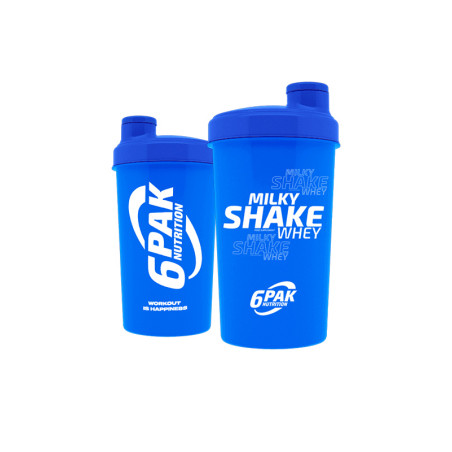 6PAK SHAKER NEW MILKY SHAKE blue 700ml
