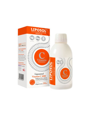 LIPOSOL LIPOSOMALNA WIT.C - 250ml smak pomarańcza