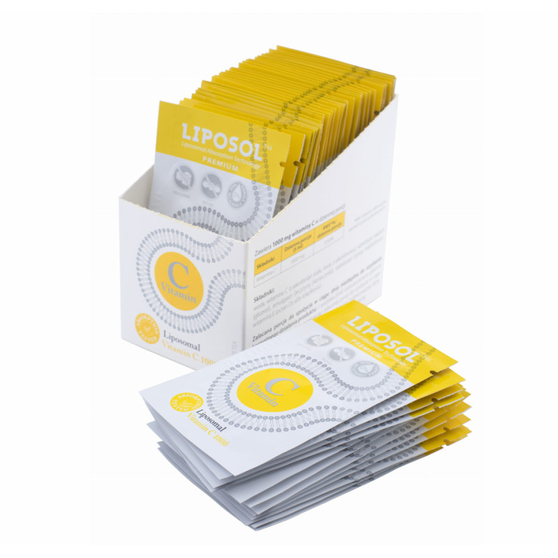 LIPOSOL LIPOSOMALNA WITAMINA C1000 mg- 40 sasz