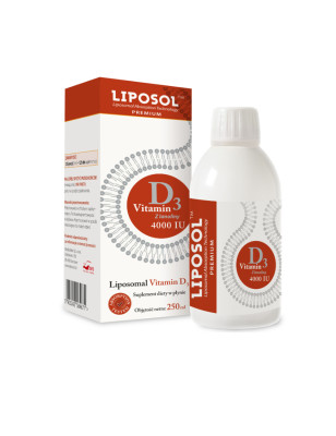 LIPOSOL LIPOSOMALNA WITAMINA D3 4000 IU-250  ml