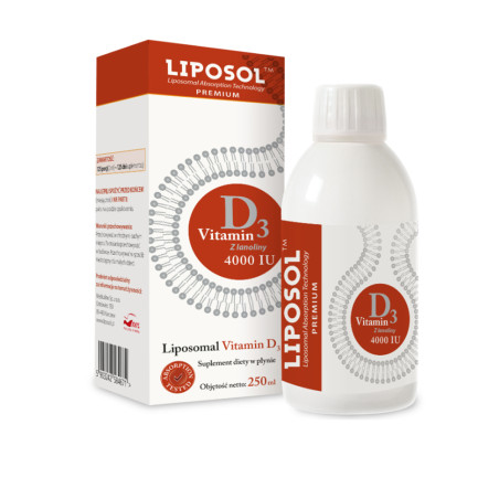 LIPOSOL LIPOSOMALNA WITAMINA D3 4000 IU-250  ml