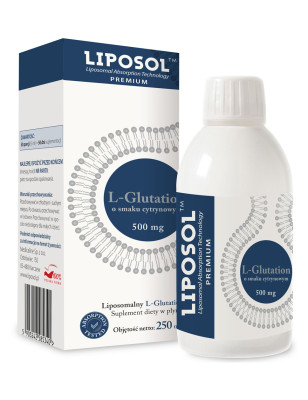 LIPOSOL LIPOSOMALNY GLUTATION 500mg-250ml smak cyt