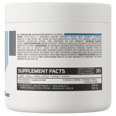 OSTROVIT CITRULLINE 4400 mg - 150 kaps