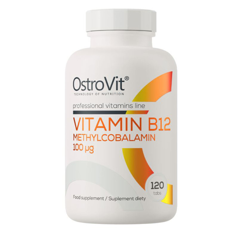 OSTROVIT VITAMIN B12 METHYLCOBALAMIN 100ug-120tabl OSTROVIT VITAMIN B12 METHYLCOBALAMIN 100ug-120tabl