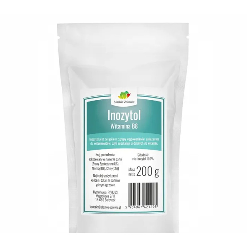 SŁODKIE ZDROWIE INOZYTOL 200 g SŁODKIE ZDROWIE INOZYTOL 200 g