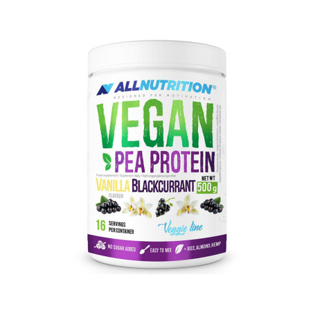 ALLNUTRITION VEGAN PEA PROTEIN 500g SALTED CARAMEL