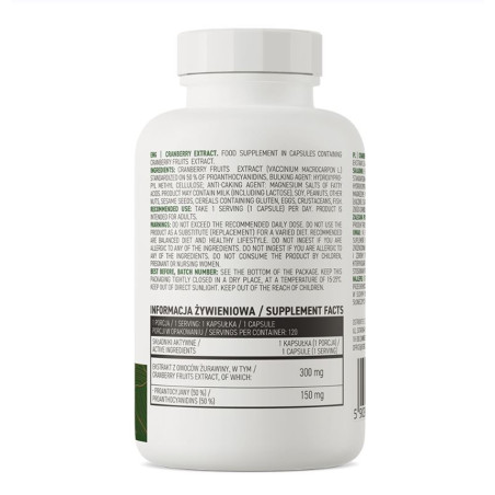 OSTROVIT CRANBERRY EXTRACT 120 kaps