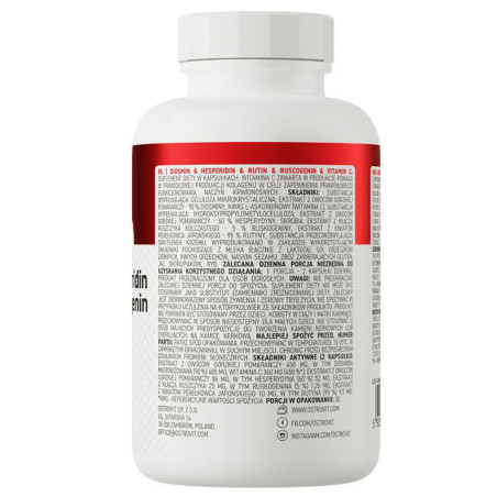 OSTROVIT DIOSMIN&HESPER.&RUT.&RUSC.&VIT C.-60 kaps