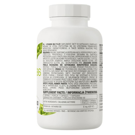 OSTROVIT VITAMIN B6  P-5-P -  60kaps