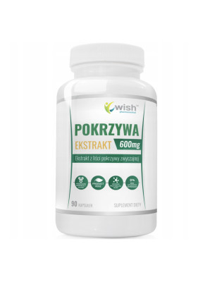 WISH POKRZYWA ZWYCZAJNA EXTR.600 mg - 90 kaps 