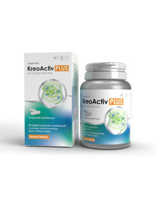 Activlab KreoActiv Plus 50 kaps. | Enzymy trawienne DigeZyme®