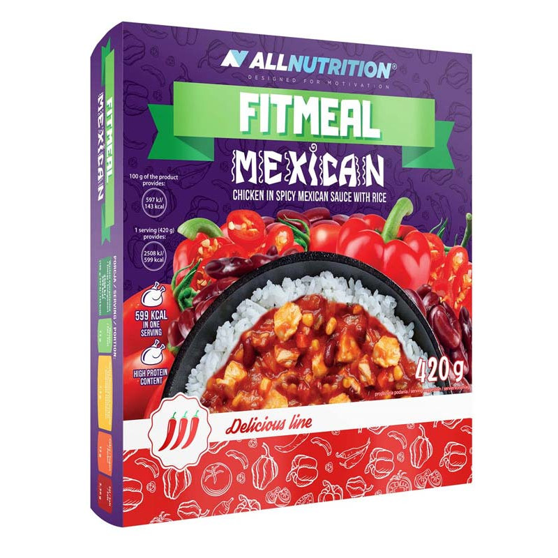 ALLNUTRITION FITMEAL 420g MEXICAN ALLNUTRITION FITMEAL 420g MEXICAN