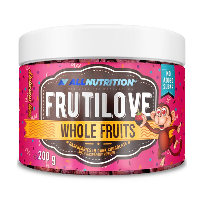 ALLNUTRITION FRUTILOVE WH.FRUITS RASPB.DARK CH 200